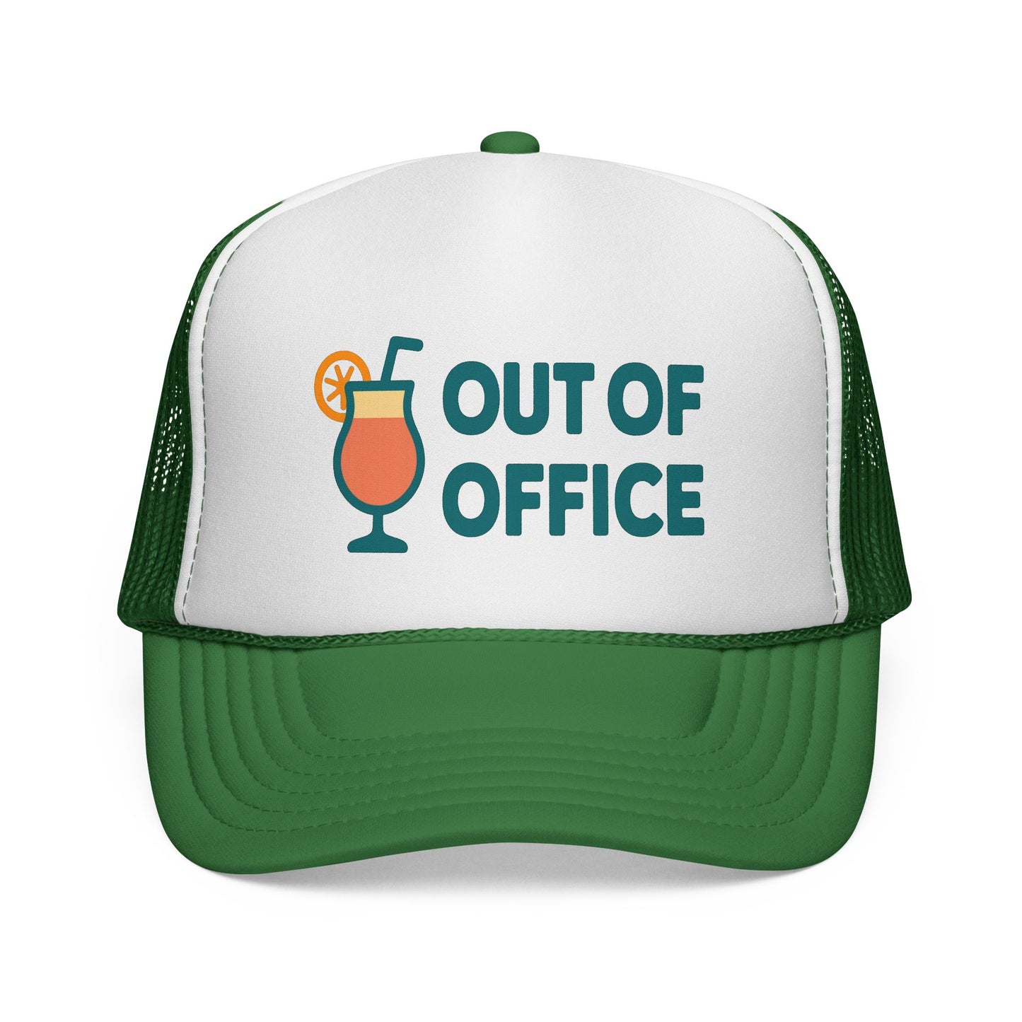 Out of Office Trucker Hat - Side View - Women's Trucker Hat
