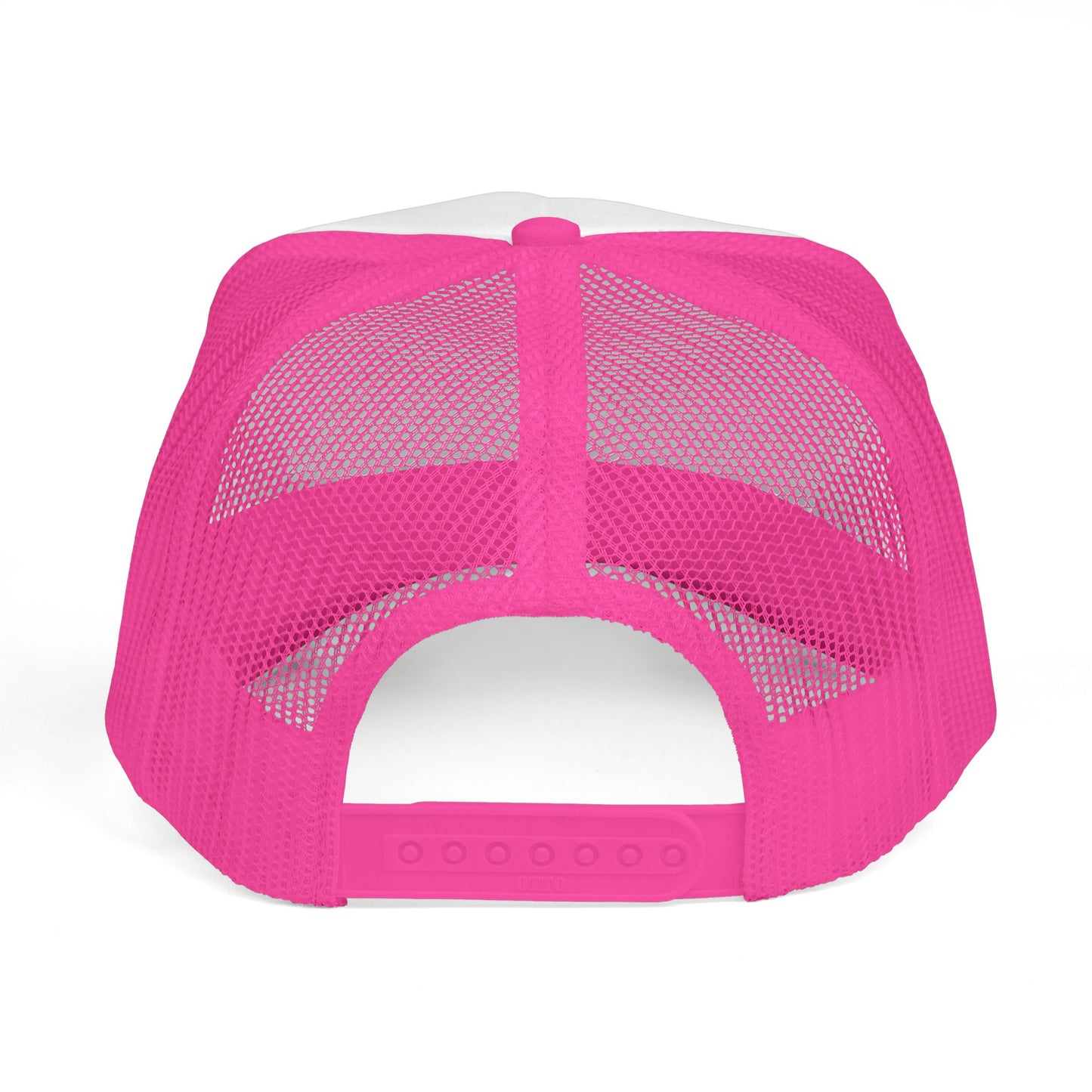 Overstimulated Moms Club Trucker Hat – Funny Mom Hat, Hot Pink Vacation Vibes, Relatable Gift for Tired Moms