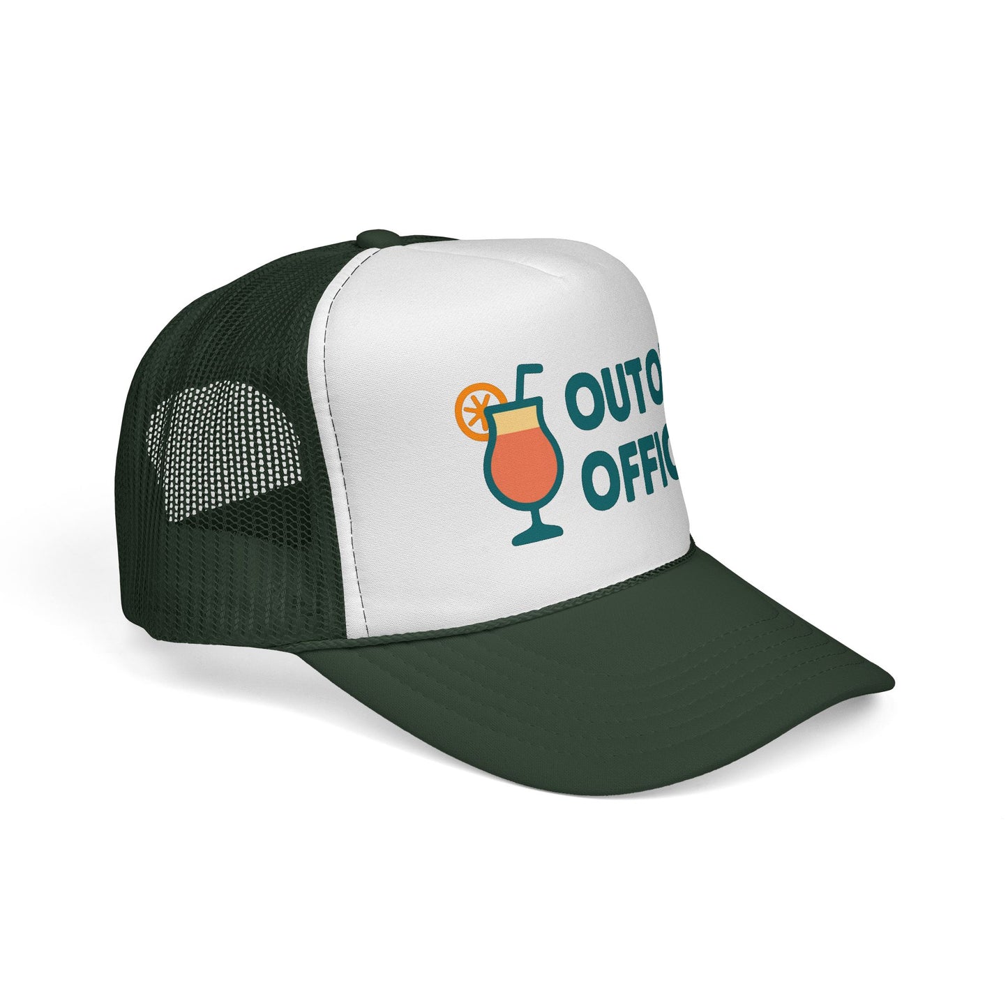 Out of Office Trucker Hat - Vacation Hat for Women's Group Trip