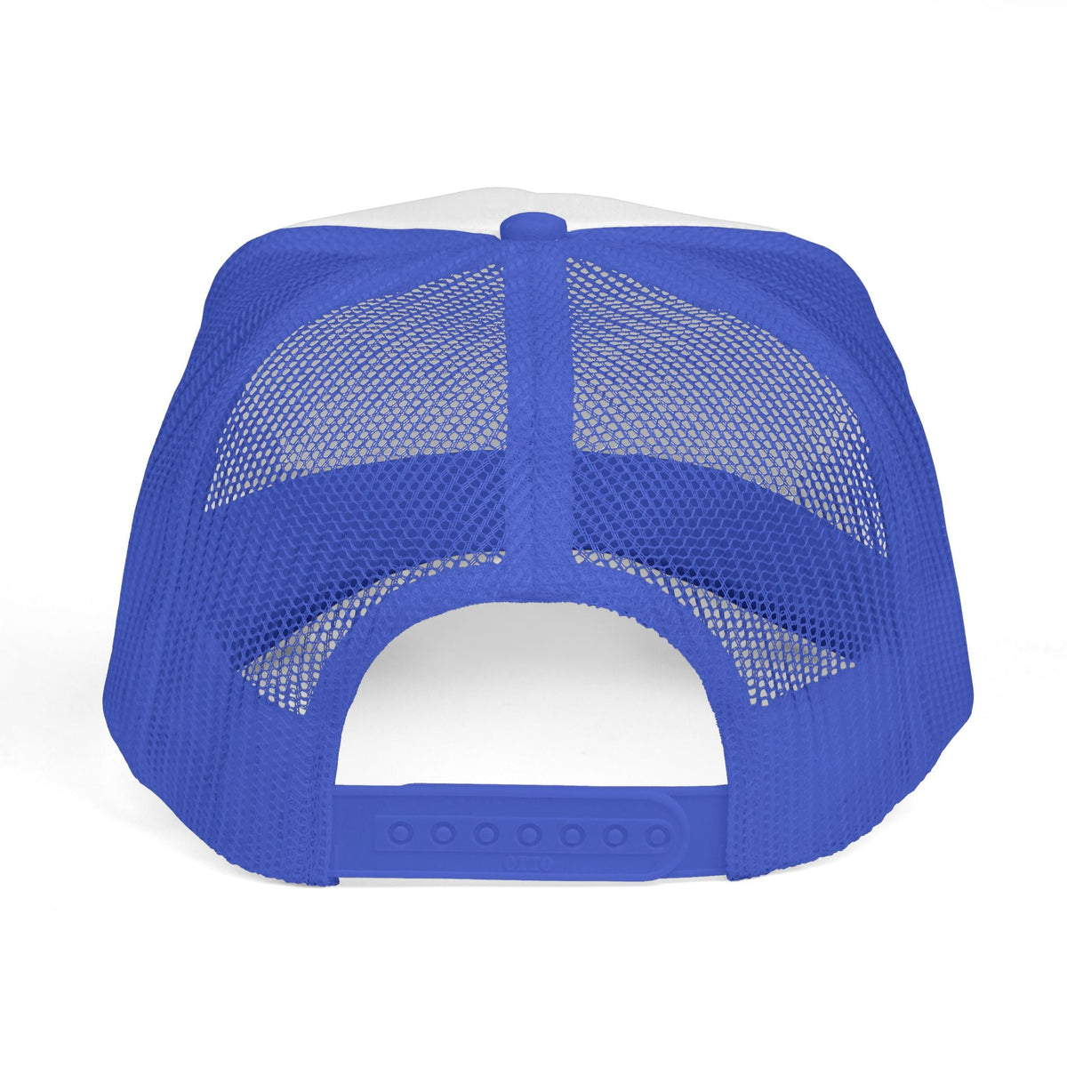 Royal Corks Are For Quitters Hat, back view with mesh panels and adjustable snapback