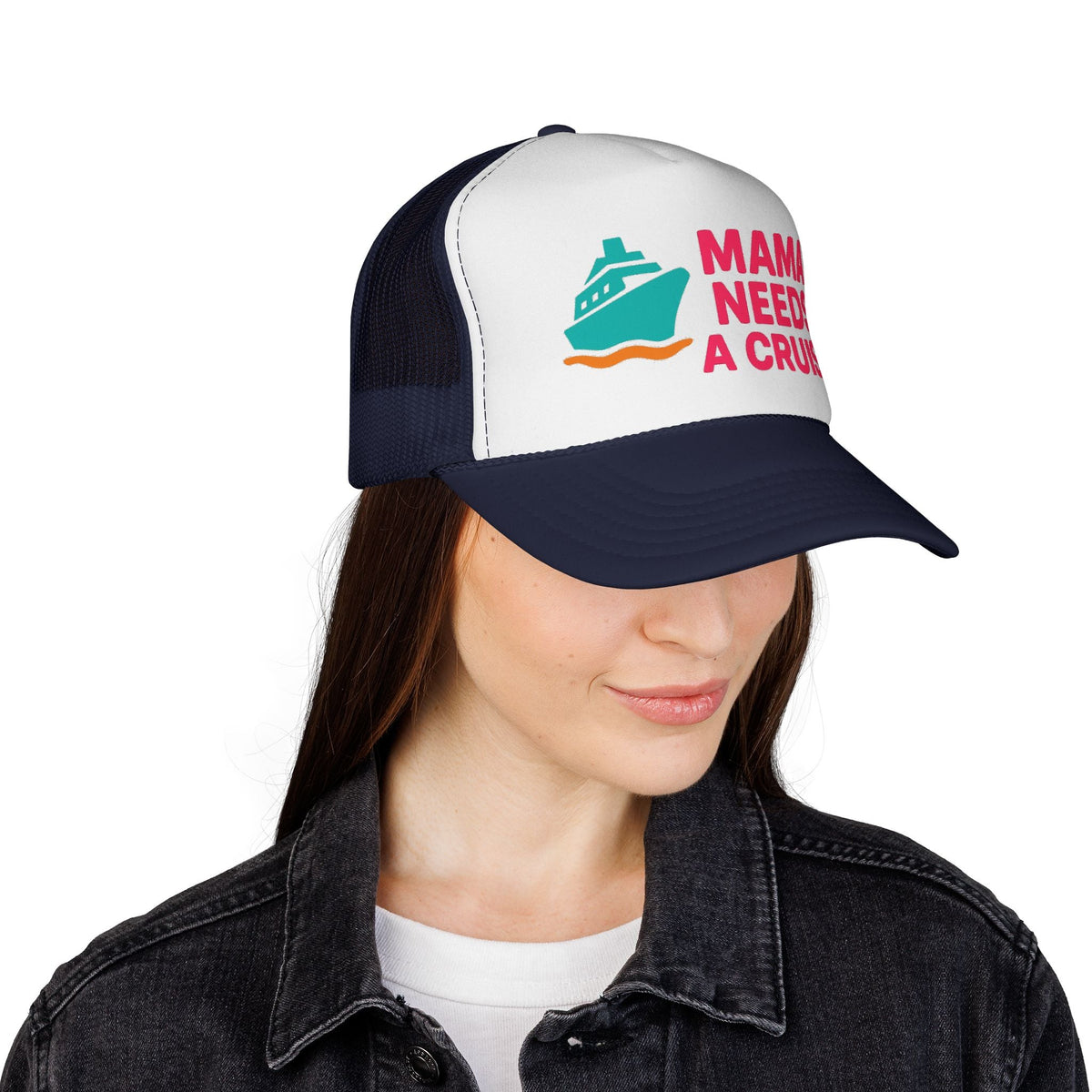 Mama Needs a Cruise Trucker Hat - Funny Trucker Hat for Women by Ship Show Co