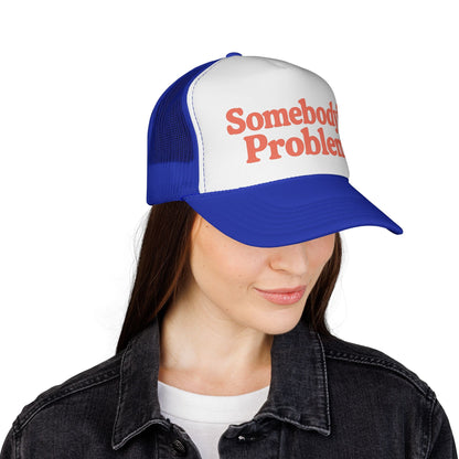 Somebody's Problem Hat - Detail View - Perfect for Beach & Vacation