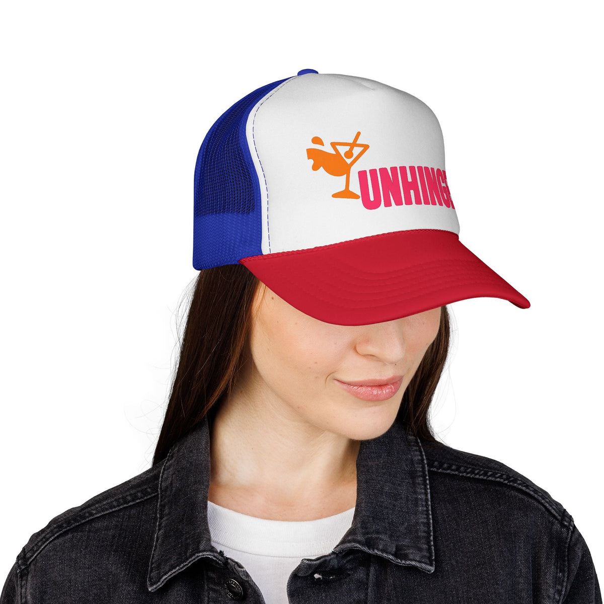 Unhinged Trucker Hat - Perfect for Girls Trip & Bachelorette Party